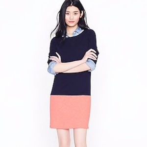 J. Crew Colorblock Dress